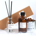 Eco-vriendelijke wierook aroma riet diffuser in glazen fles